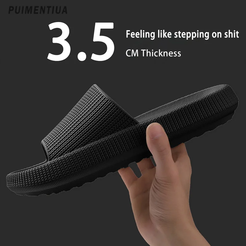 2023 Summer Slippers Men Women Eva Soft Bottom Indoor Home Slides Sandals Light Beach 2025 Shoes Male Slippers Flip new Flops Big Size 45