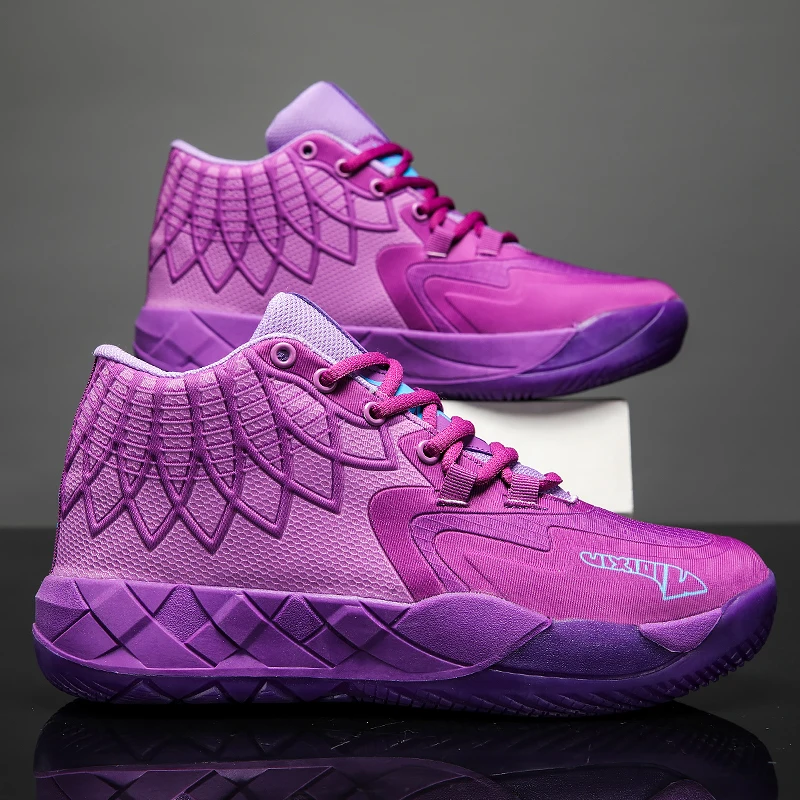 Anti-slip and Shock-absorbing Men's Basketball Sneakers Wear Comfortable Training New High Quality Field Actual Combat