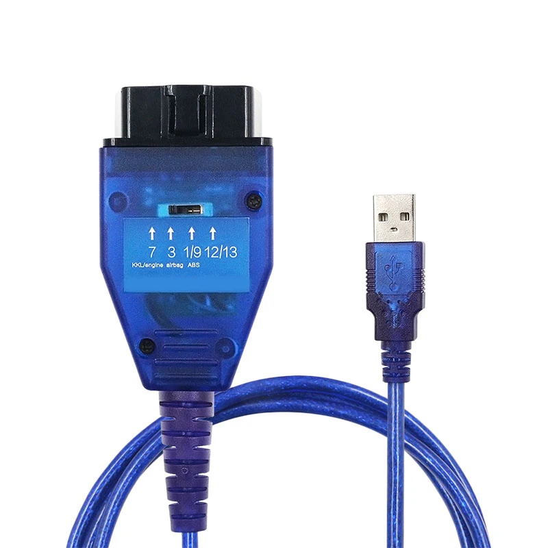 For VAG KKL 409 FTDI FT232RL chip with Switch Scanner tool OBD2 Diagnostic Cables For VAG-KKL 409.1 OBDII Code Reader