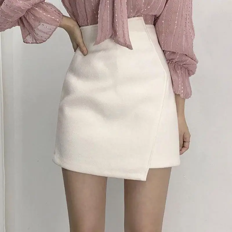 Skirts Women Split Elegant Office Ladies Spring new Mujer Faldas Casual Hot Sale A-line 2025 Black Hot Sale Design Comfortable