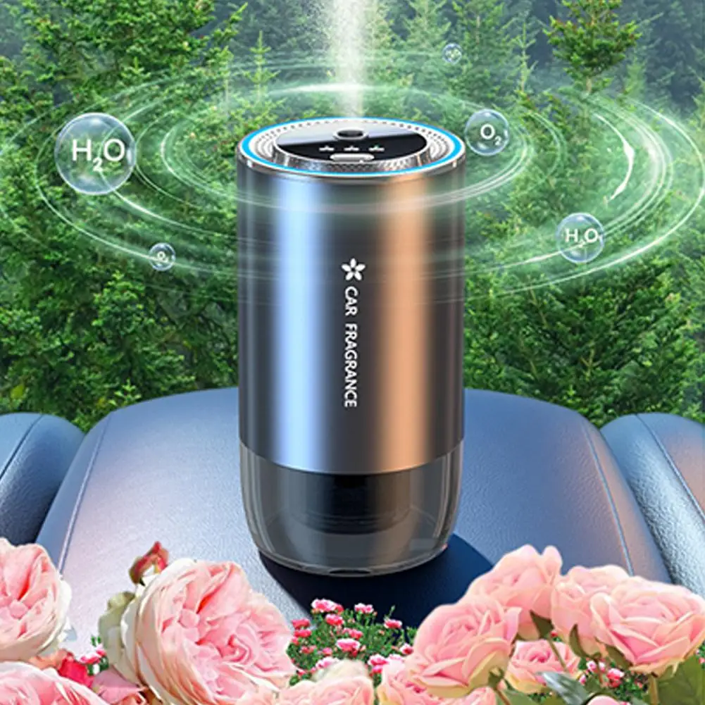 Car Air Refresher Car Perfume Intelligent Spray Car Mounted Aromatherapy Instrument Starts And Stops With The Car