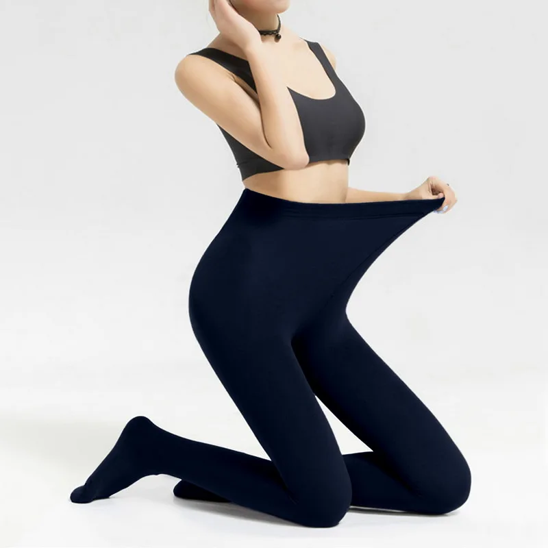 Women Solid Pantyhose Slim High Waist Leggings Anti-snagging Quality Panty Hose Silk Stockings Autumn Skin Effect Tights Sock