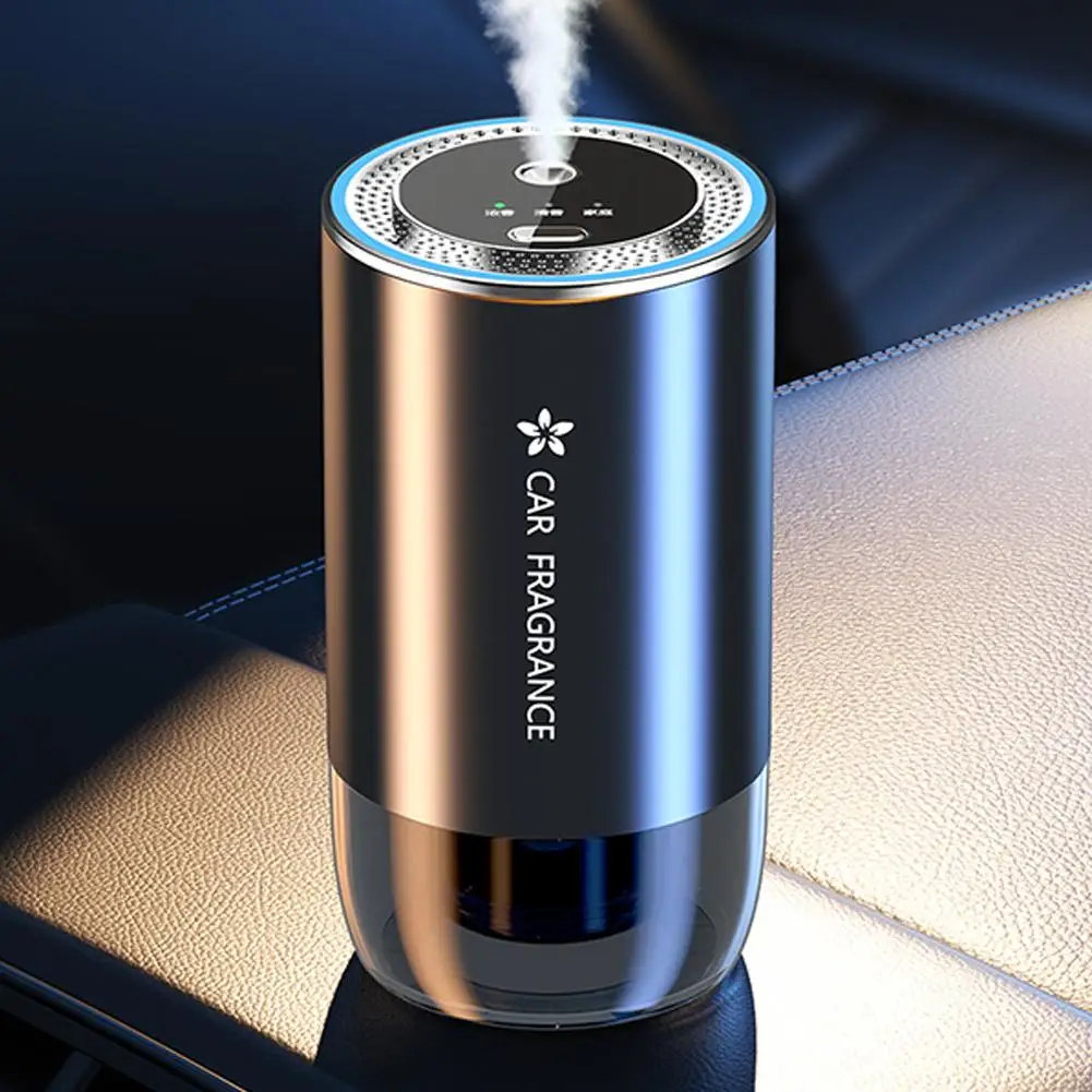 Car Air Refresher Car Perfume Intelligent Spray Car Mounted Aromatherapy Instrument Starts And Stops With The Car