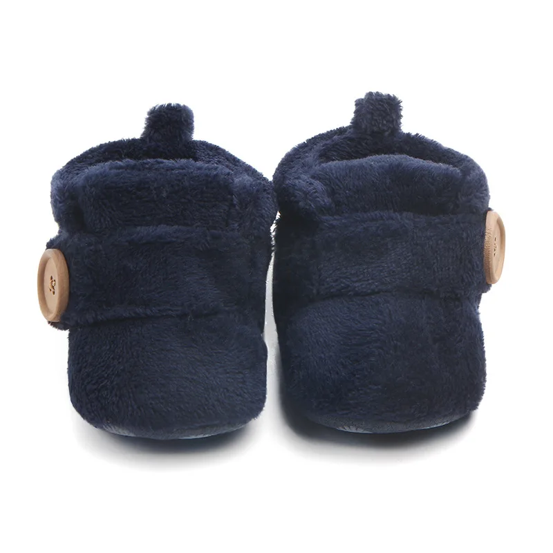 Baby Shoes for Winter Warm Fluffy for Boys and Girls First Walking Shoes Cute and Soft Winter Baby Indoor Shoes for 0-12 Month