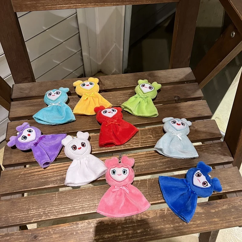 New Korean Super Star Plush Keychain Pendant TWICE Momo lovely Doll Keybuckle Plush Toy for Fans ONCE Girls