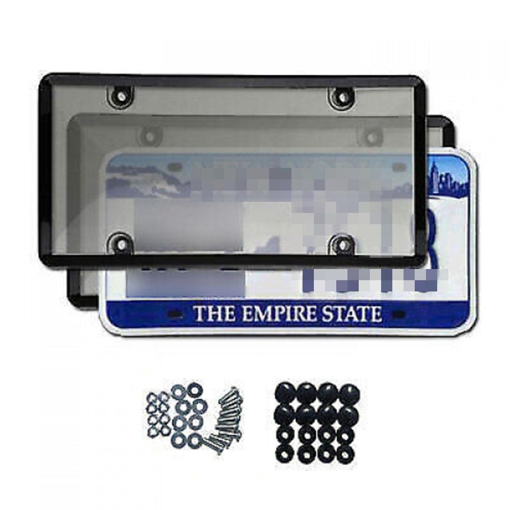 Clear Reflective Anti Speed Red Light Toll Camera Stopper License Frame Anti Shell Cover Plate Photos Plate Protective License