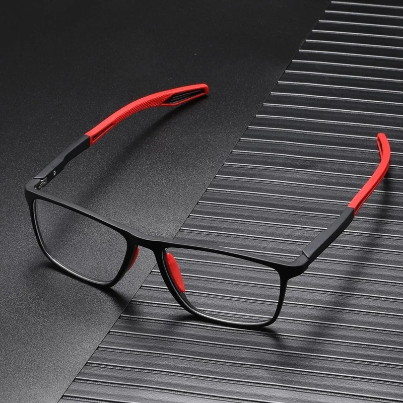 3 Colors Flexible Sport Reading Glasses TR90 Frame Lightweight Presbyopia Eyeglasses Unisex Anti-blue Light Far Sight Eyewear
