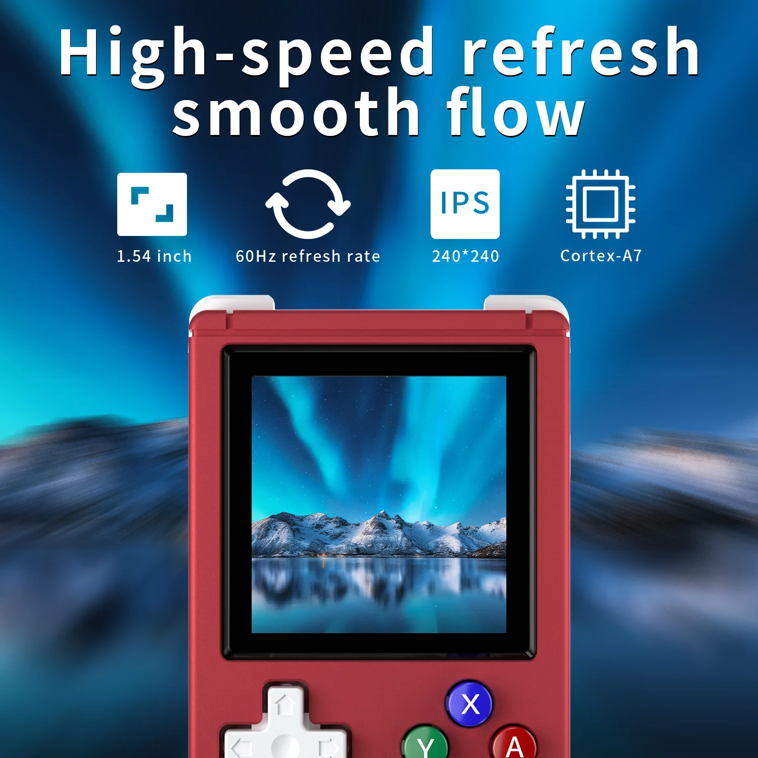 Anbernic RG Nano RGNano 1.54'' IPS Linux System 1050mAh Portable Video Game Console Retro Mini Handheld Game Players 5000+ Games