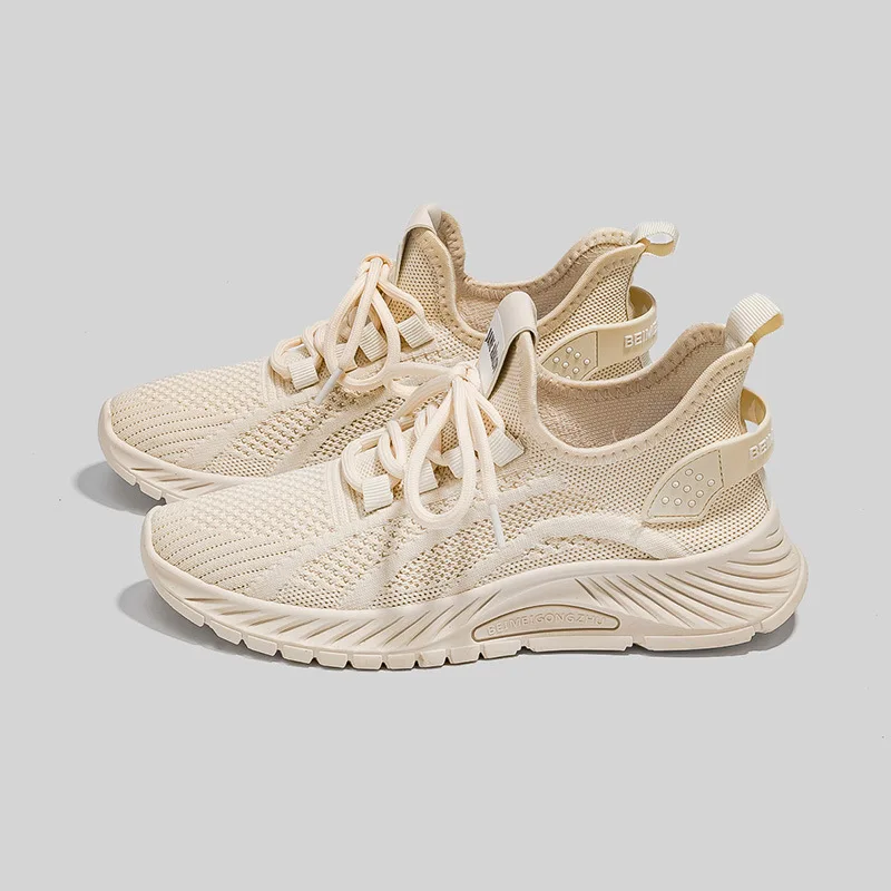 Sports Shoes for Women 2022 Spring Summer Women's Sneakers Mesh Breathable Trainers Wear-resistant Outdoor White Running Shoes