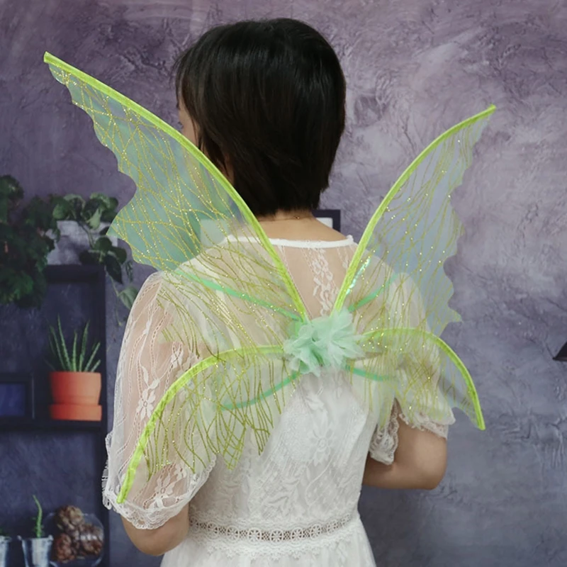 Wing Adult Fairy Cape Halloween Party Cosplay Fairy Angel for Butterfly Wing Performance Costume Festival Stage smile