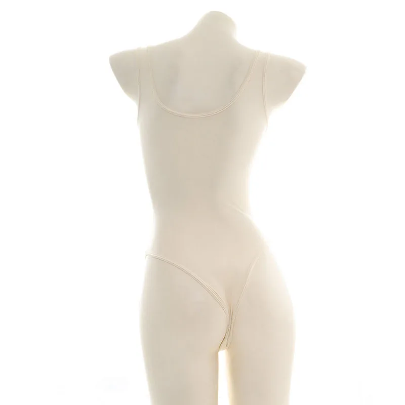 Anime Student Translucent One-piece Swimsuit Thin new Japanese Women's Tight Bodysuit 2025 Sexy Swimwear School Girls Costume Cosplay