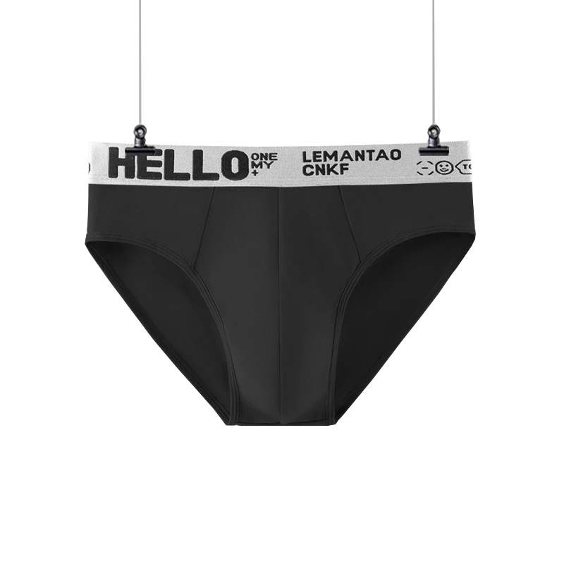 1Pcs Men Underwear Men Sexy Comfortable Breathable Briefs Phnom Penh Mens Bodysuit Solid Color Underpants Male Panties Briefs