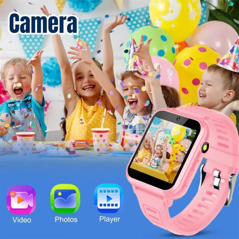 Hot 2025 Kids Smart Watches With 16 new Games Camera Music Alarm Flashlight Step Count Birthday Gifts For Age 3-12 Boys Girls