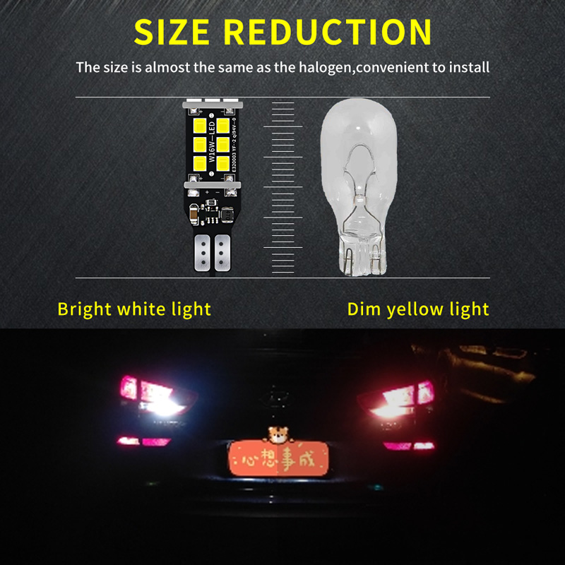 10X W16W T15 Canbus LED Reverse Light For Opel Insignia A B Meriva Agila Ampera Antara Astra J K Cascada Corsa F Mokka Grandland