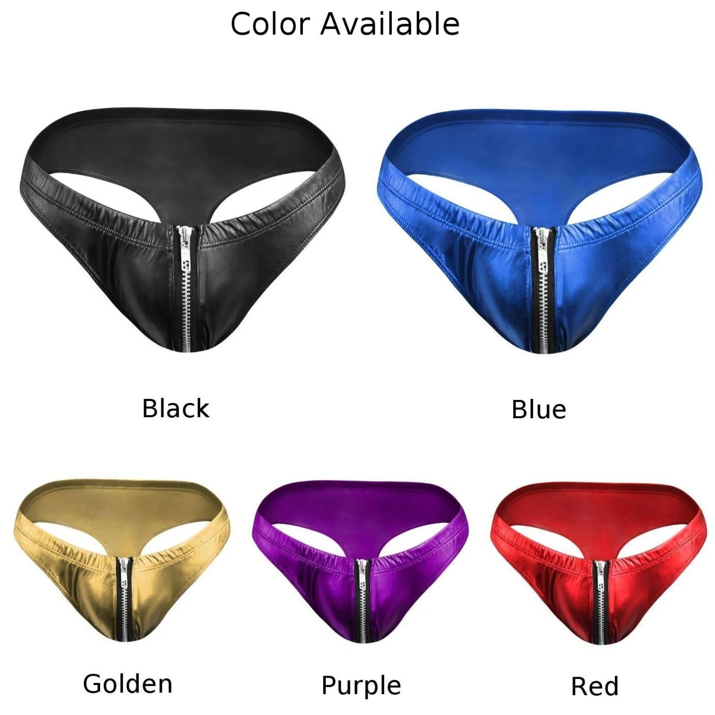Luxurious Fit Premium Comfort Men's Leather Jockstraps Panties Bikini Briefs Lightweight Underwear for Everyday Use