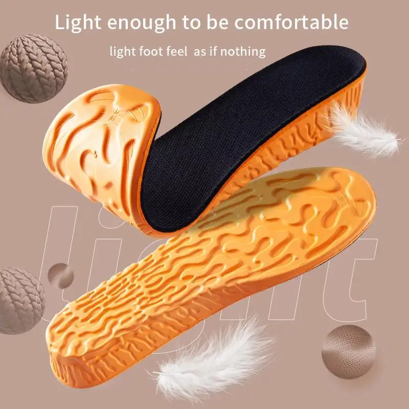 1.5-3.5cm Orthopedic Height Increase Insoles new For Women Men Shoes Breathable Comfortable Cushioning soft sole Feet 2025 Care Insole