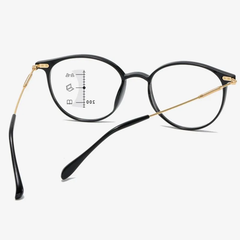 Ultralight Progressive new Reading Glasses Women Men Multifocal Eyeglasses Classic Blue Light Blocking Near Far 2025 Presbyopia Glasses