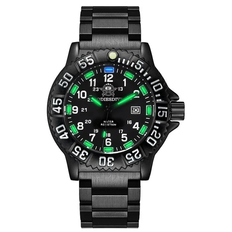 Addies Military Watch Special Forces Outdoor Sports Luminous Classic SEAL Army Wristwatch Man Quartz Watches For Men Waterproof