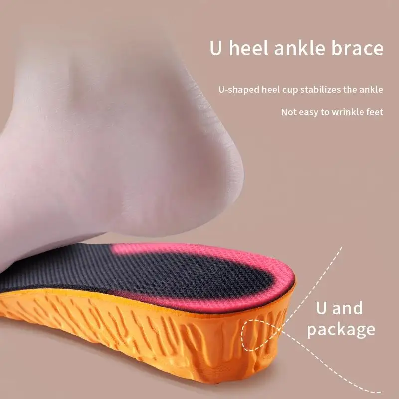 1.5-3.5cm Orthopedic Height Increase Insoles new For Women Men Shoes Breathable Comfortable Cushioning soft sole Feet 2025 Care Insole