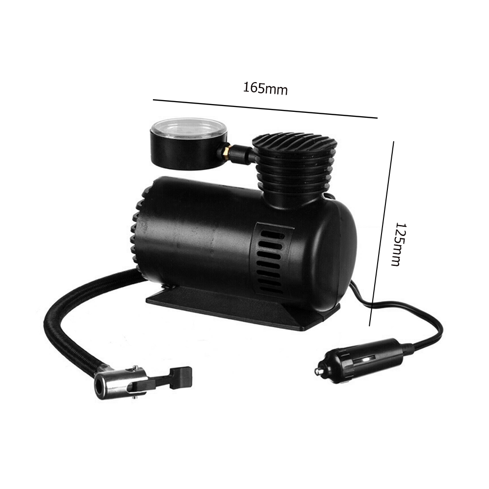 Air Compressor Portable 60W 12V 300psi Car Mini Air Compressor Pump Automobile Car Tyre Inflator Air Pump for Motorcycle Kayak