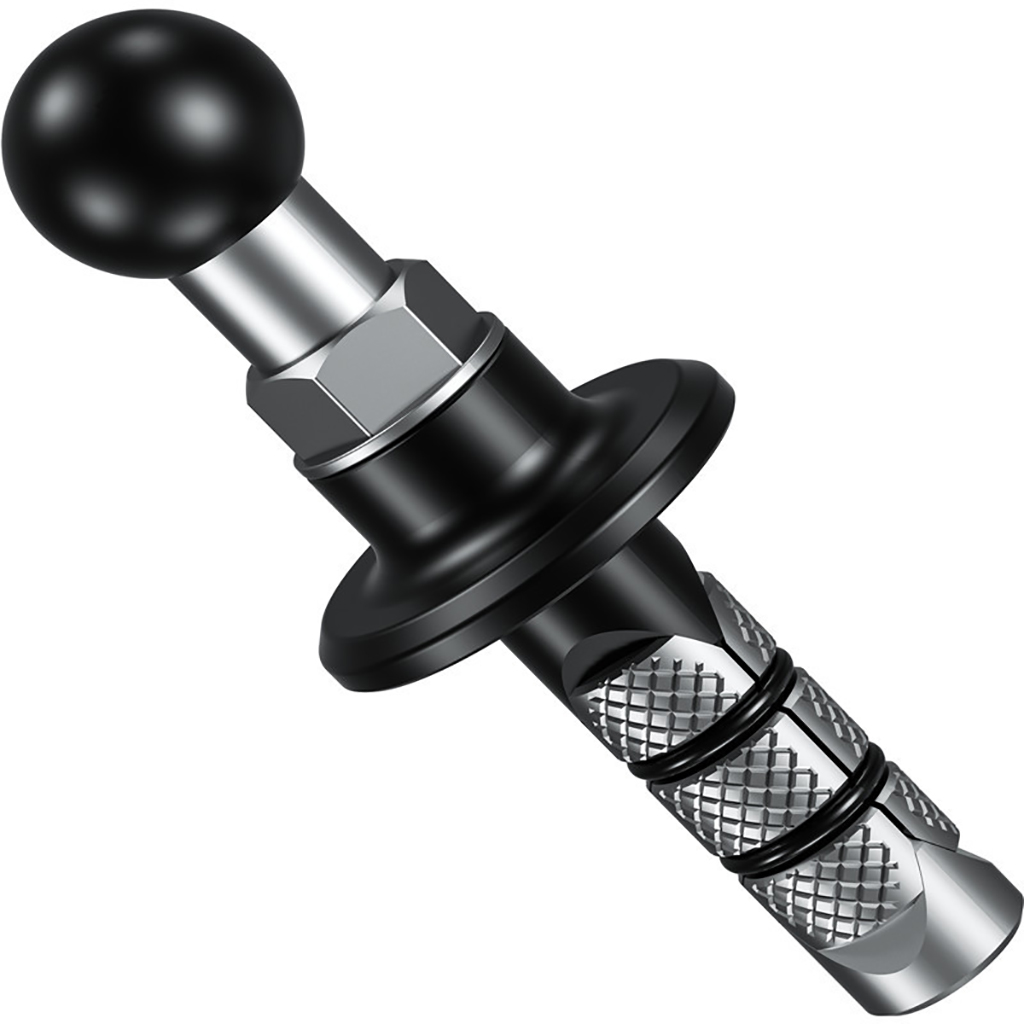 Motorcycle Bicycle Front bar hole Fork Stem Base Expander Plug Screw 17mm 25mm Ball Head Adapter fo Gopro Stand GPS Phone Holder