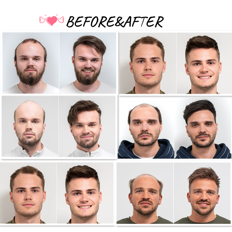 Toupee Men Natural Hair Wig for Men Toupee Men's Wig Male Wigs for Man Hairpiece Mens Hair System