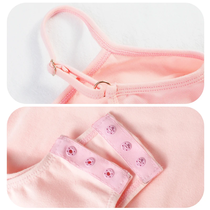 Girls new Ballet Leotard Spaghetti Strap Camisole Candy Color Dance Leotard Ballet Costumes Low Back 2025 Child Gymnastic Dance Bodysuit
