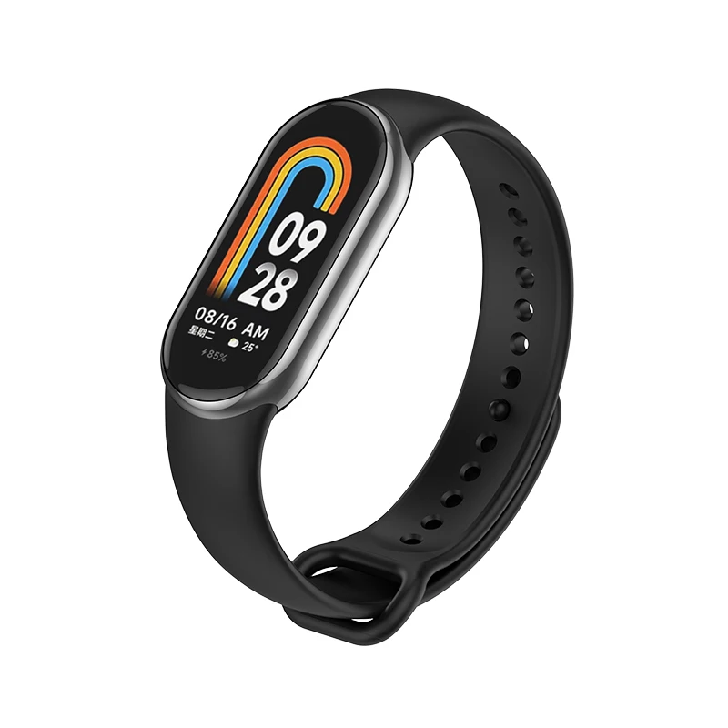 10 Pcs/Pack Strap for mi Band 8 Silicone Bracelet for XiaoMi Band Xiomi Xiami Wrist Strap Man Women