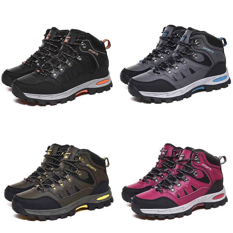 Mens Hiking Shoes Breathable Outdoor Hiking Boots Lace Up Trekking Shoes Men Outdoor Non-slip Mountain new 2025 Shoes for Men New Arrival