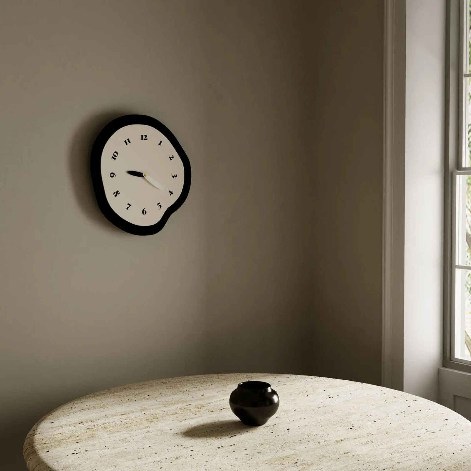 MOMO Scandinavian Restaurant Ins Celebrity Wall Bedroom Super Silent Clock Living Room 240318