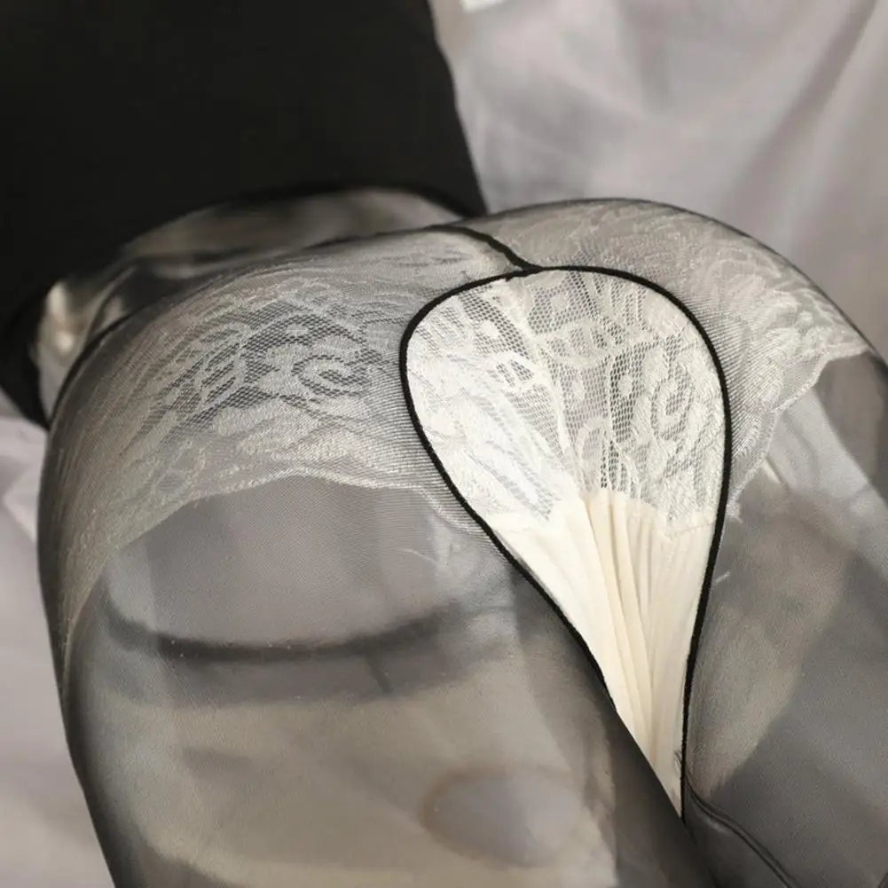 Women Pantyhose Sheer Open Crotch Ultra Thin Solid Color Sexy 2025 Hollow new Out See Through Stretchy Stockings for Home Women's Socks