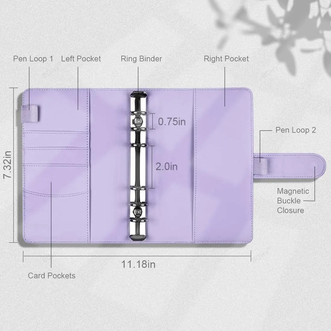 2023 A6 Binder Budget PU Leather Planner Pockets Expense Budget Sheets Notebook Cash Envelope Organizer System new 2025 Clear Zipper