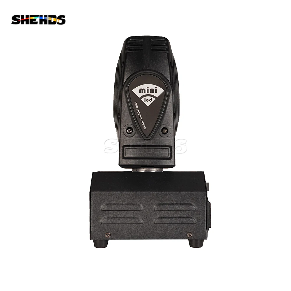 SHEHDS Mini LED Spot Beam 10W Moving Head Light DMX512 Strobe For Home Disco Bar Stage Wedding Show