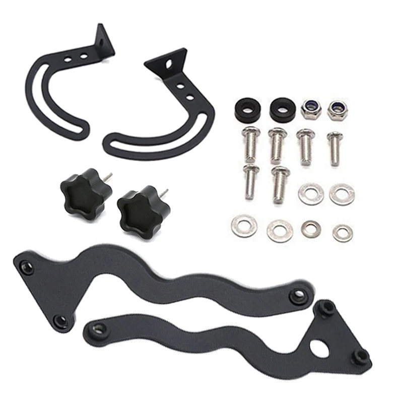 Additional Windshield Windscreen Reinforced Bracket Mount for BMW R1200GS LC /Adv. R1250GS R 1250 GS Adventure