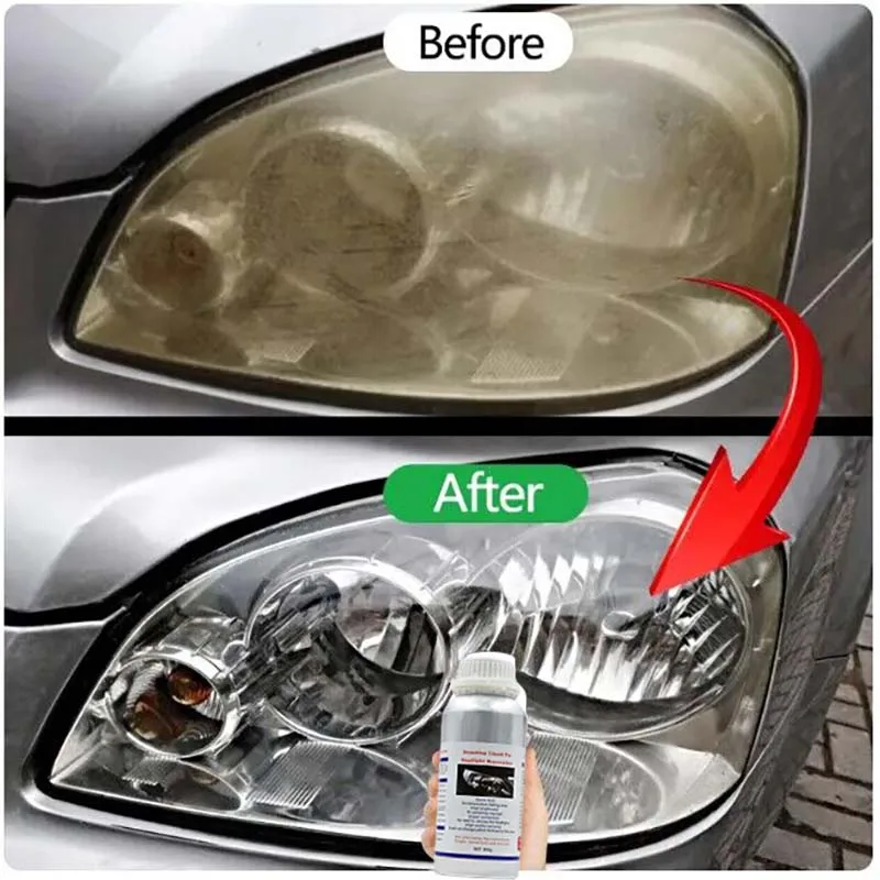 Universal Car Headlamp Restoration/Refurbishment Tool 800ml Headlights Liquid Polymer Repair Polishing Cleaning Headlight Kit