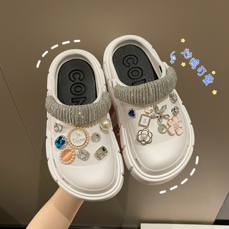 Platform Slippers Summer Women's Sandals 6cm Wedges Ladies Outdoor Clogs Thick Street Beach Slides Girls Flip ps Garden Shoes 7ba