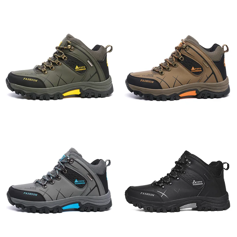 Hiking Shoes Men Outdoor Hiking new Boots Trekking Shoes High Top Mountain Climbing Shoes Comfortable Trekking 2025 Sneakers New Arrival