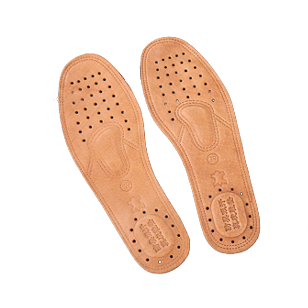 new 1 Pair Ultra Thin Breathable Deodorant Leather Insoles 2025 Large Size 36-45 Absorb Sweat Replacement Inner Soles Shoes Insole Pads