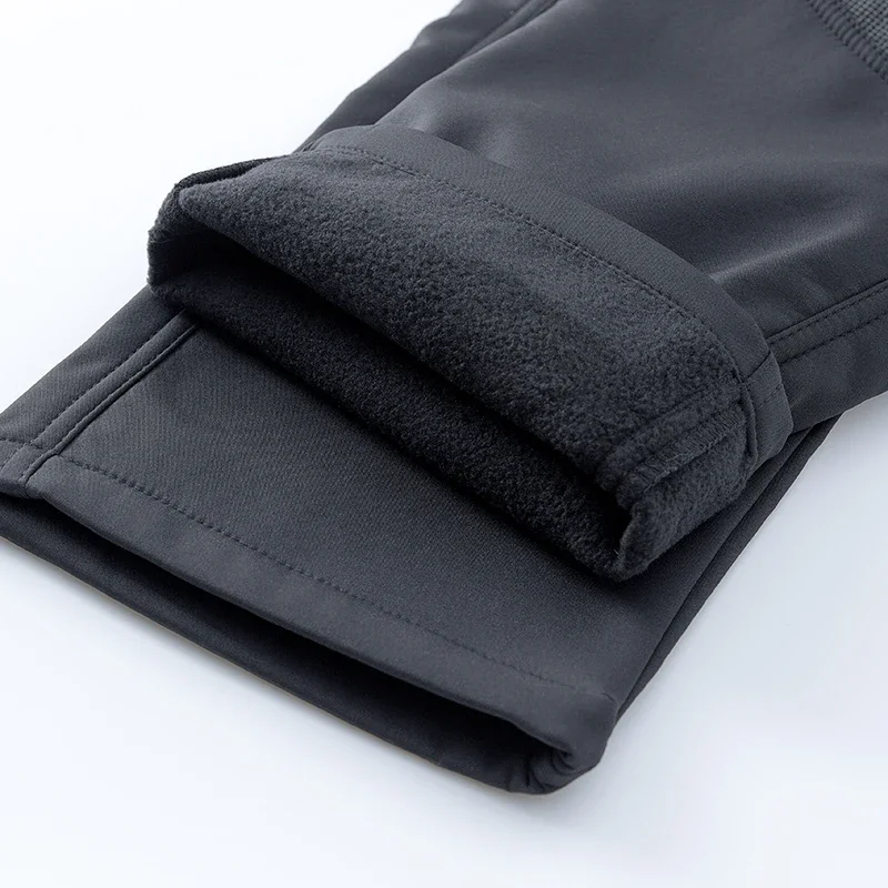 Men's Hiking Snow Waterproof Pants Skiing Winter Insulated Fleece lined Outdoor Water Repellent Camping,Walking,Fishing Trousers