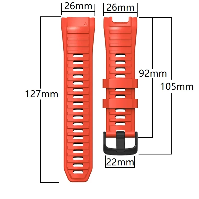 Replacement Original Watch Strap For Garmin Instinct 2X Solar Band Sports Silicone Wristbands Bracelet Smartwatch Accessories