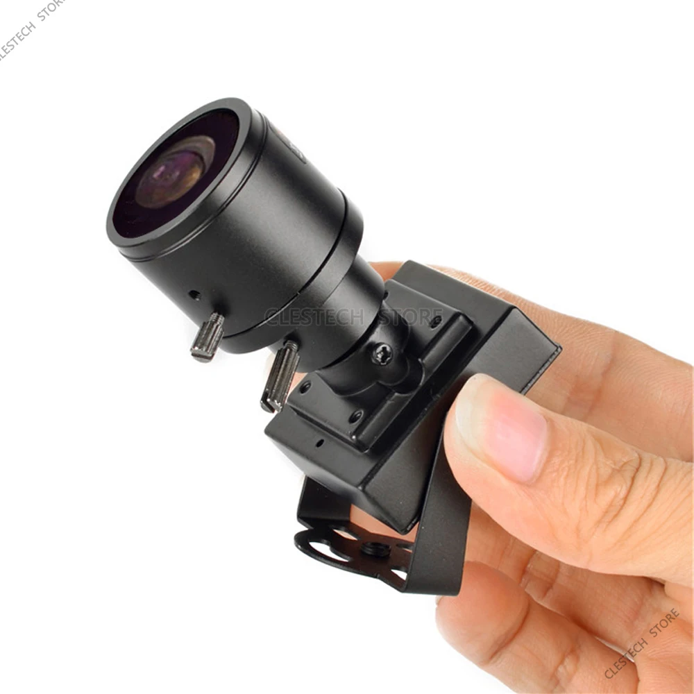 4K 8MP Zoom 2.8mm-12mm Manual Focusing Security Surveillance Cctv AHD Mini Camera 5MP H.265 Micro 650 Filter Metal Have Bracket