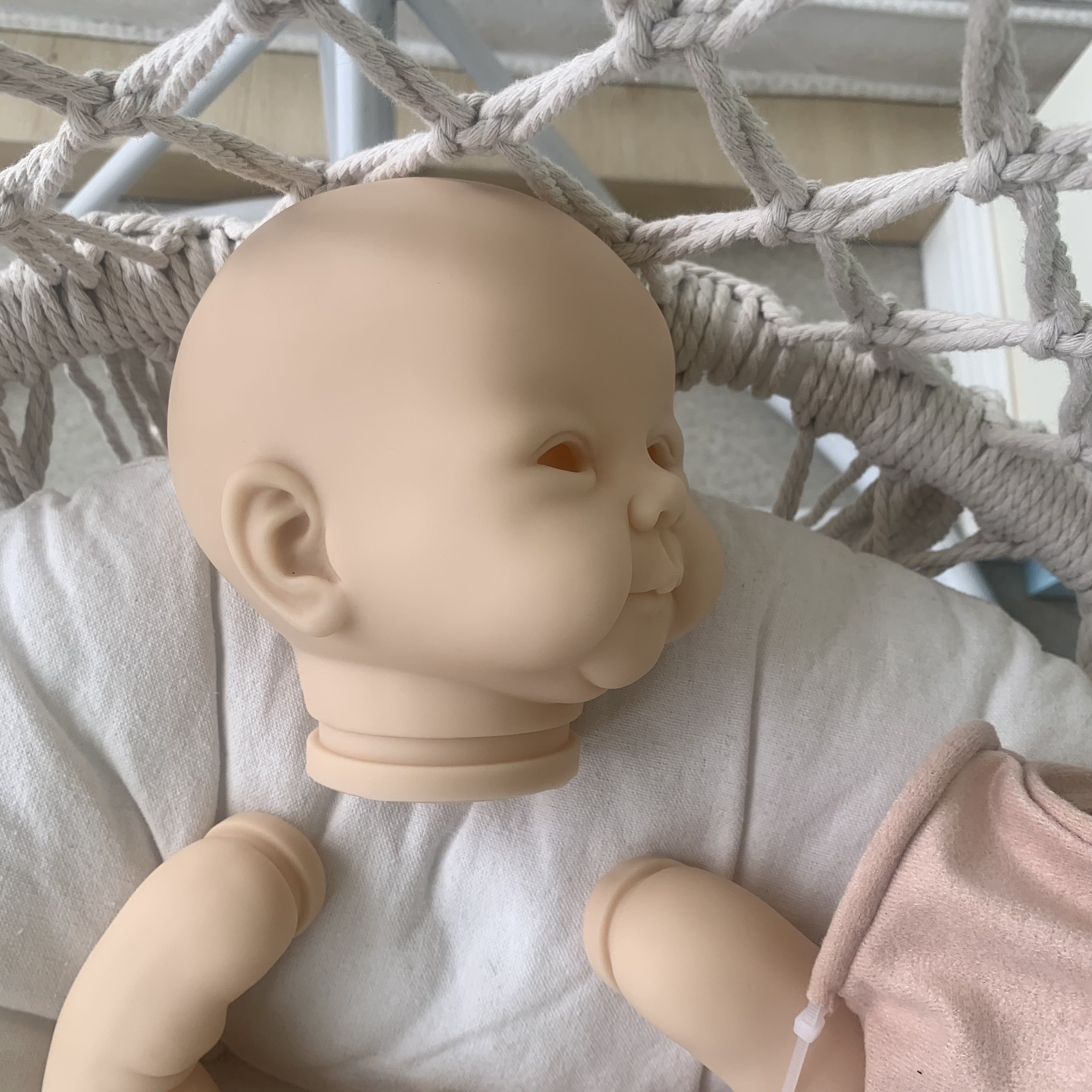 NPK 20Inch Reborn doll Kit Juliette Baby Doll Kit Soft Fresh Color High Quality Vinyl