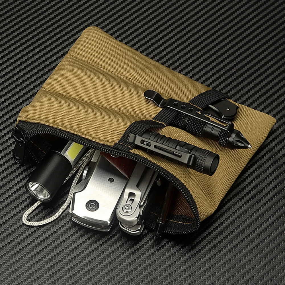 Multifunctional Mini EDC Pouch Sundries Bag 2025 Foldable Portable Small new Tool Storage EDC Pouch Wear Resistant Organizer for Outdoor