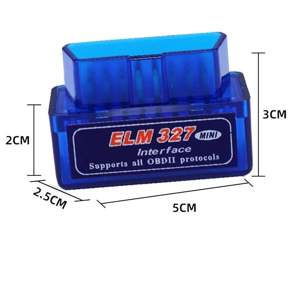 Automobile Fault Bluetooth ELM327 Scanner Obd2 OBDII V1.5 Car Scanner Code Reader Tool WIFI OBD 2 For Android IOS OBDII Fault