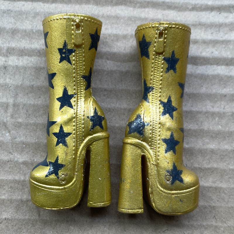 Original new Big Sister Doll Shoes Accessories Girl Rainbow Doll High-Heels 2025 Martin Boots Casual Wearing Dressing Toy Parts