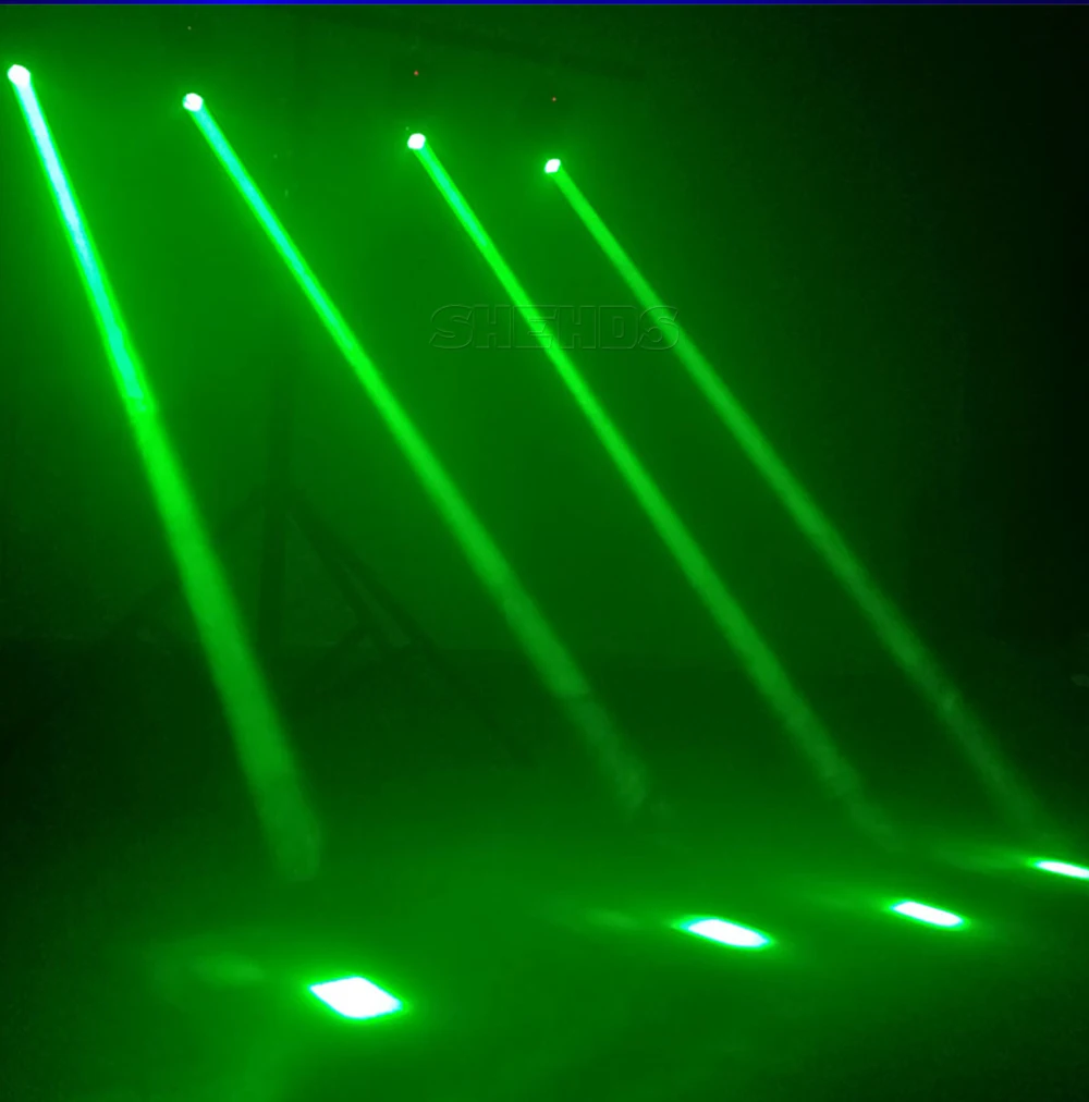 SHEHDS Mini LED Spot Beam 10W Moving Head Light DMX512 Strobe For Home Disco Bar Stage Wedding Show