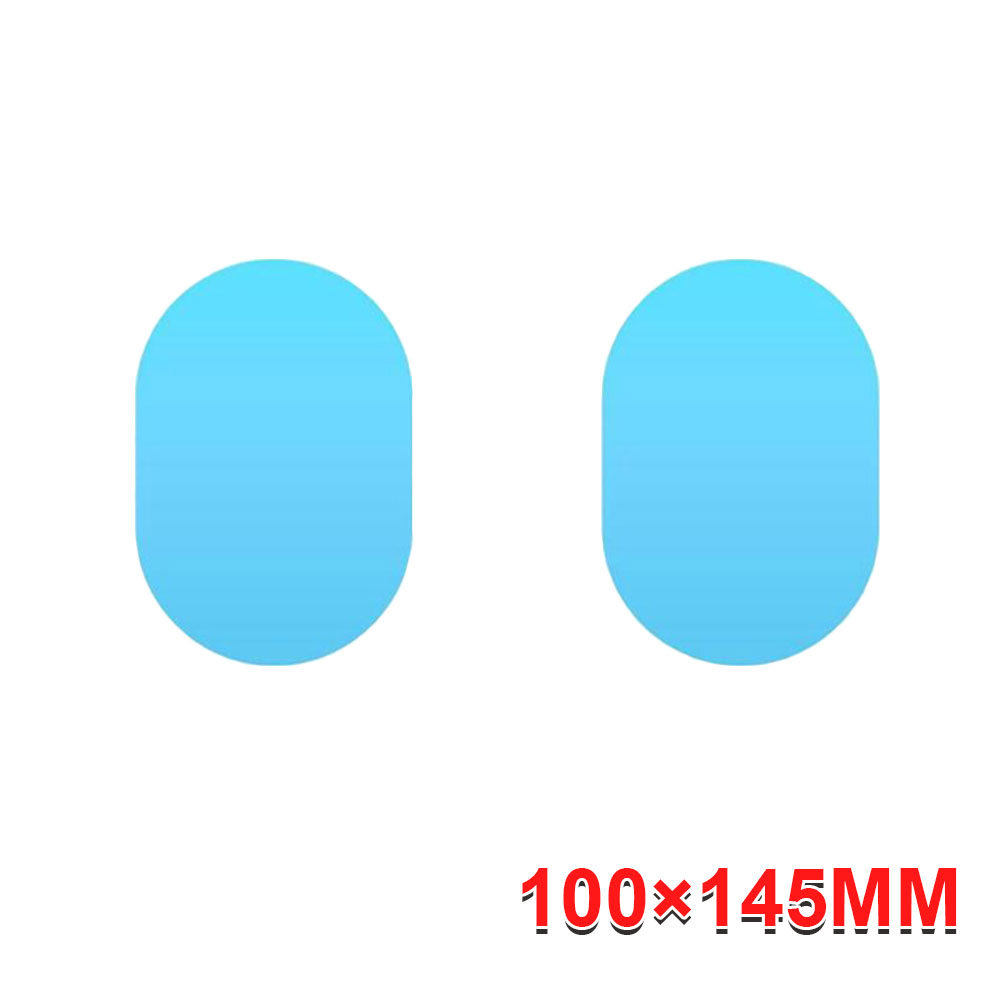 Fog Anti 4Pcs Soft Film Car Rear Mirror Protective Film Window Clear Rainproof Rear View Mirror Protective ddmysmile Anti-Glare Clear Film Smile -Glar