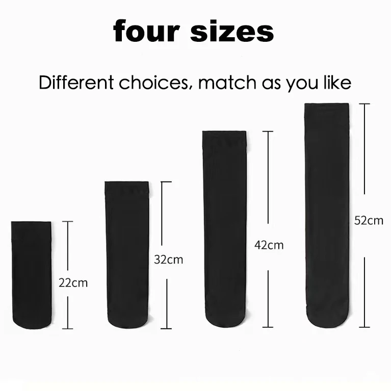 women socks Calf socks korean style japanese style Veet 2025 black white new Comfortable sweet girl happy funny socks