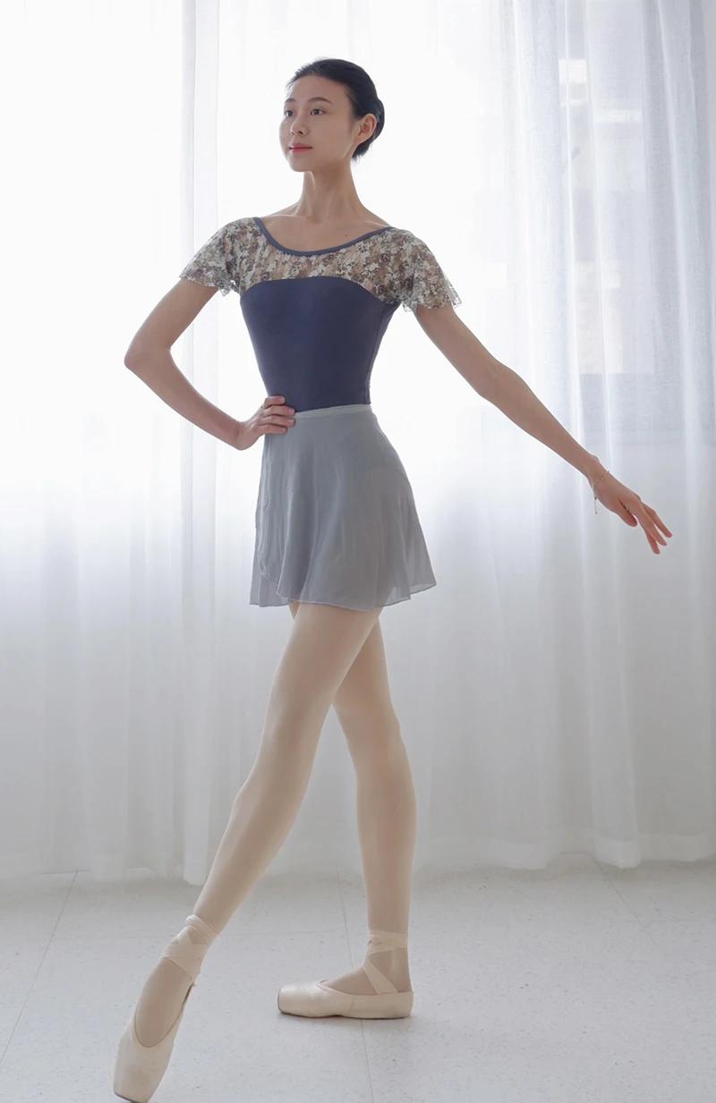 Ballet Dance Leotards Women Short Sleeve Gymnastics Exercise Costume Adult Cheap Ballet Leotard High Quality Dance Coverall