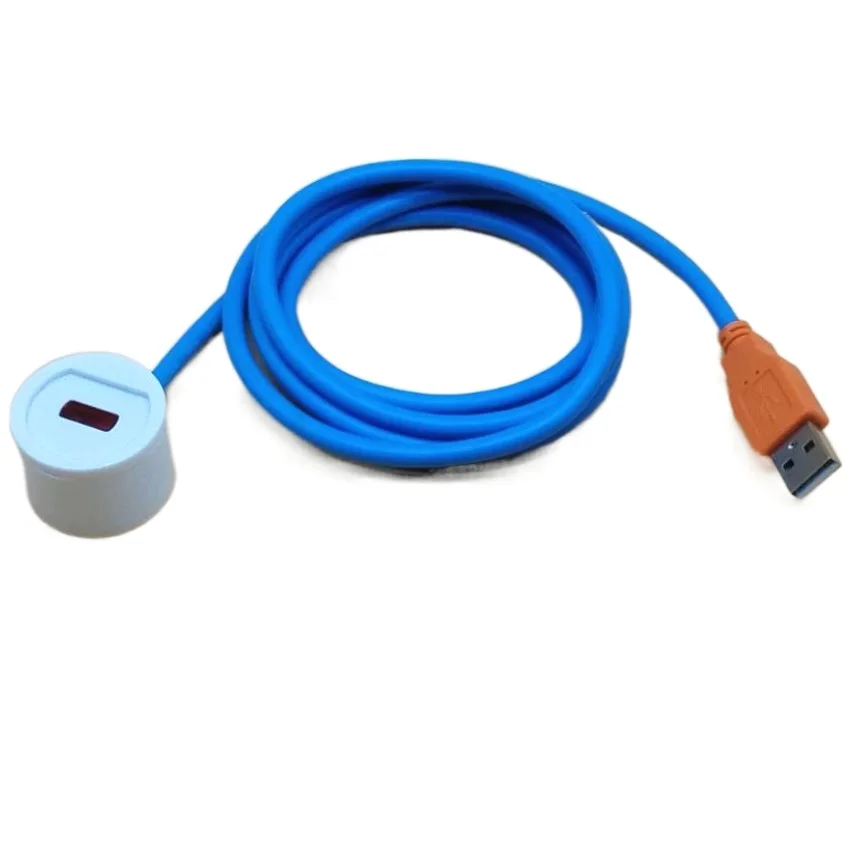 Win7/8/10/11 USB to ANSI Optical Probe C12.18 For Round Socket Energy Meter Kwh Meter Readout